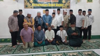 Giat Safari Ramadhan Kapten Arh M.I Daulay di Mesjid Jami' Arrasyid