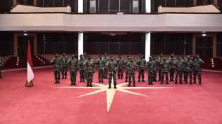 Ini Daftar 20 Jenderal TNI yang Dapat Kenaikan Pangkat