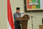Bupati Wardan bersama Wabup Syamsuddin Uti Sampaikan Pidato Akhir Masa Jabatan Periode 2018-2023