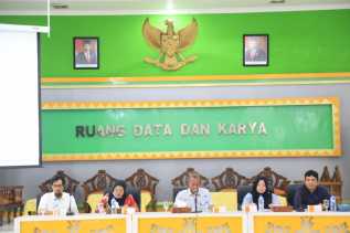 Bupati Buka Rapat Revisi Rencana Tata Ruang Wilayah Kabupaten Labuhanbatu Tahun 2015 - 2035