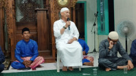 Wabup Natuna Rodhial Huda dan OPD Natuna Safari Ramadhan di Masjid Al-Qiyam Kecamatan Pulau Tiga