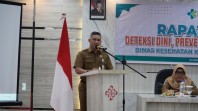 Cegah Penyakit Menular, Pemkab Inhil Rakor dengan Sejumlah OPD