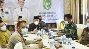 Ikuti Rapat Antisipasi Teror Bom dengan Pemerintah Provinsi Riau, Wabup Inhil: Tingkat Kewaspadaan