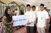 H-7 Idul Fitri Tim Safari Ramadhan 1445 H/2024 M Pemkab Inhil  Sambagi Kecamatan Tembilahan Hulu