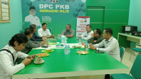 Ketua DPC PKB Inhil Sambut Kunjungan Silaturahmi Polres Inhil