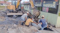 Jalan RT 01 dan 02 Pangakalan Sesai Kini Menjadi Indah