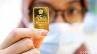 Harga Emas Hari Ini Turun Rp 3.000