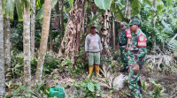 Patroli Karhutla Babinsa Tingkatkan Kesadaran Warga Desa Bandul