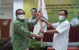 Wardan Terpilih Secara Aklamasi sebagai Ketua DPD HKTI Riau Periode 2021-2026