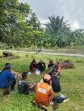 Babinsa Koramil 06/Merbau Berikan Bimbingan Siskamling di Kampung Pancasila