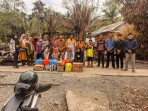 HIPMAKER Tembilahan Salurkan Donasi kepada Korban Kebakaran Desa Kuala Keritang