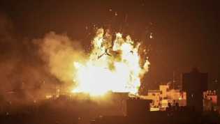 Jalur Gaza 5 Malam Dibombardir oleh Israel