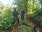 Sosialisasi Bahaya Karhutla di Pulau Merbau, Babinsa Ajak Warga Tingkatkan Pengawasan