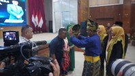 Brigjen Sugiyono Terima Penghormatan Adat Saat Kunjungan ke Kota Dumai