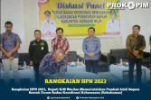 Rangkaian HPN 2023,  Bupati H.M Wardan, Pemkab Inhil Segera Bentuk Forum Bakohumas