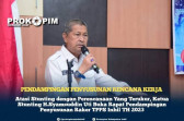 Atasi Stunting dengan Perencanaan Yang Terukur, Ketua Stunting H.Syamsuddin Uti Buka Rapat Pendampingan Penyusunan Raker TPPS Inhil Tahun 2023