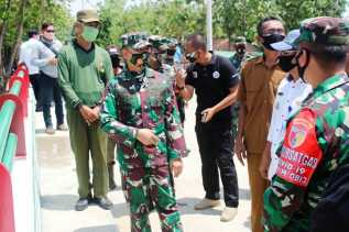 Kodim Bojonegoro Menerima Kunjungan Waaster KASAD Untuk Program Bakti TNI