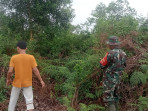 Serka Suandi Sosialisasikan Bahaya Membakar Lahan di Mekarsari