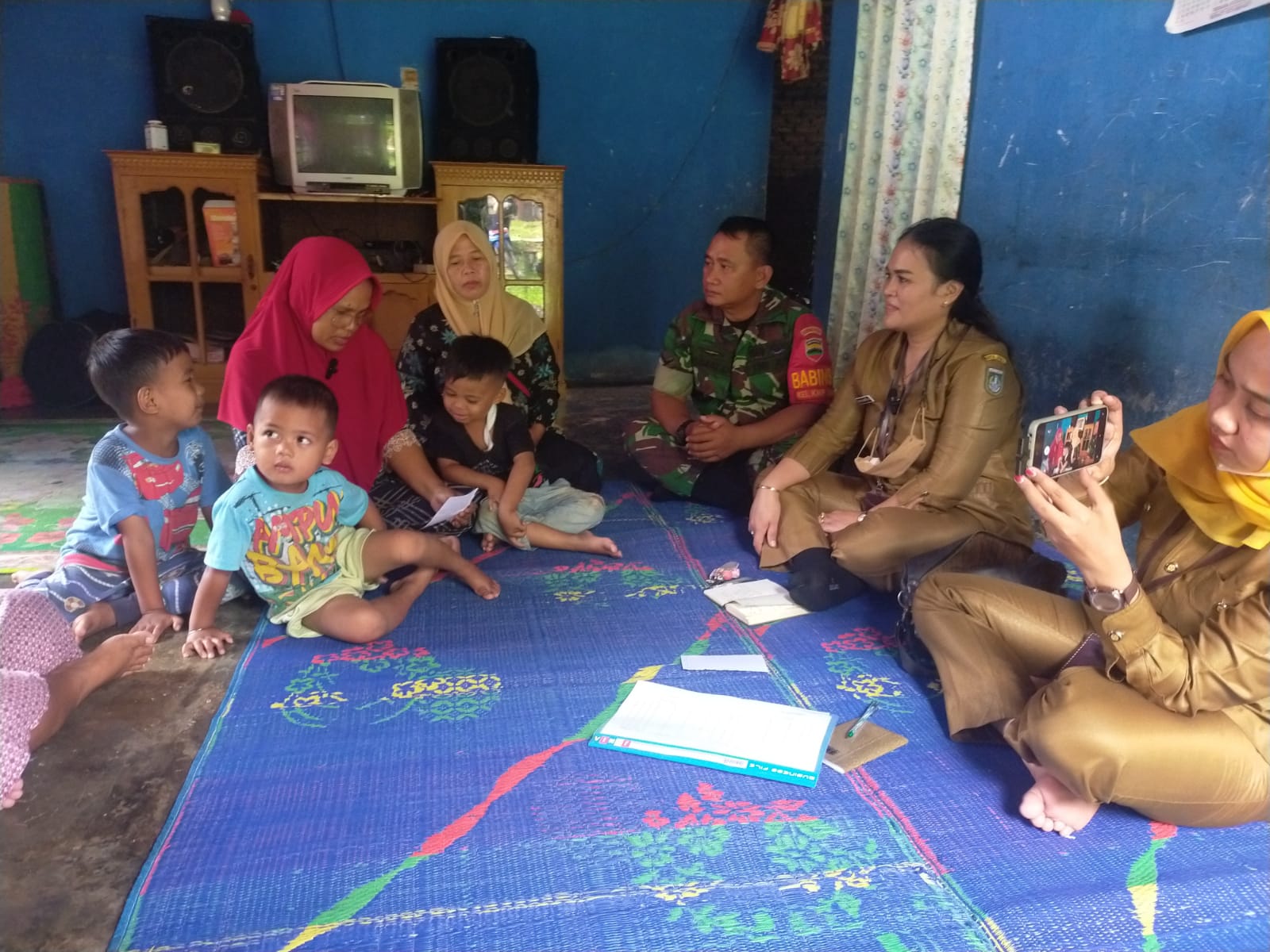 Serda Jum'at Desmanto Dampingi Kegiatan Posyandu Lansia