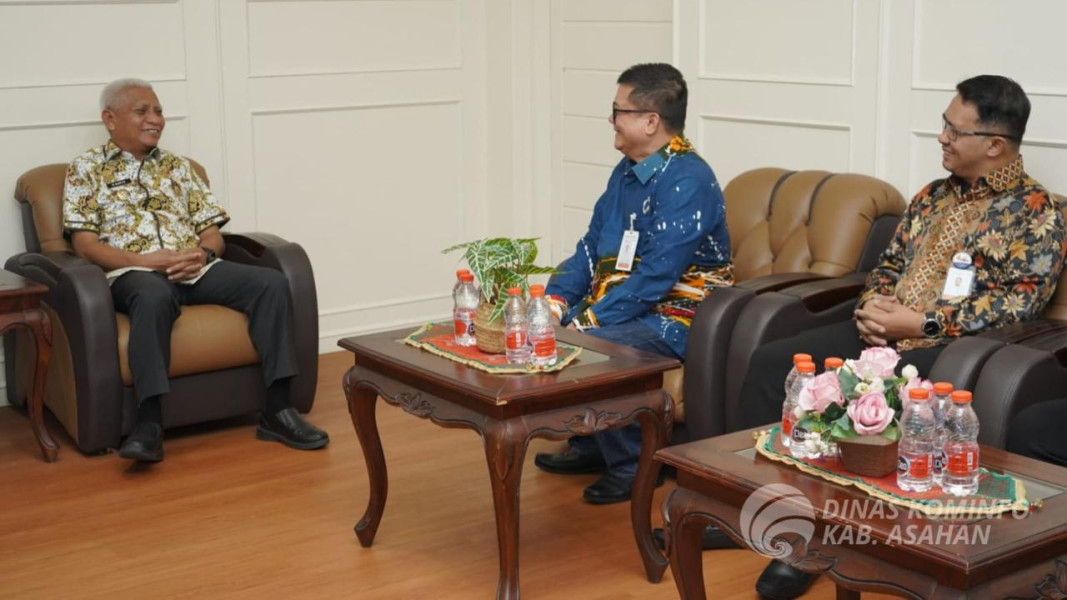 Bupati Asahan Terima Audiensi PT BANK Sumut Cabang Kisaran