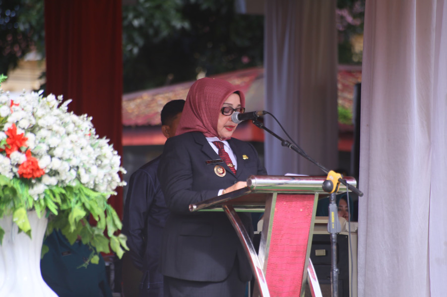 Peringatan Hari Pahlawan ke 78, Pemkab Labuhanbatu Gelar Upacara Bendera