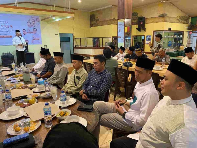 Gelar Bukber, PWI Inhil Perkuat Sinergi dengan Pemerintah Daerah