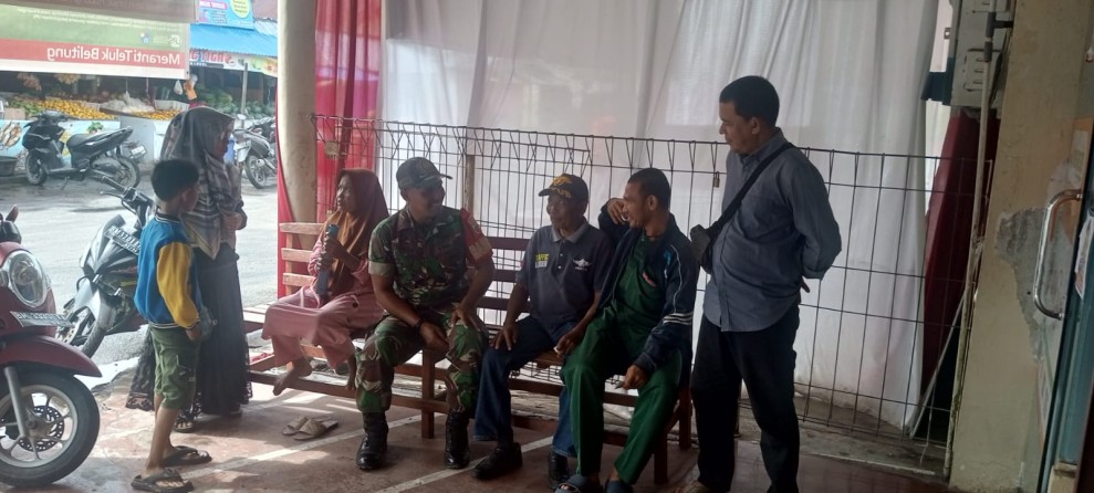 Wujudkan Harmoni, Babinsa Ajak Warga Rawat Nilai Pancasila