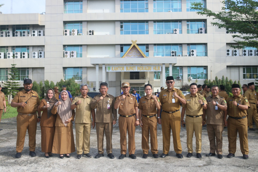 Pasca Libur Lebaran, PJ Bupati Inhil Himbau ASN Dapat Berkomitmen Meningkatkan Kualitas Pelayanan