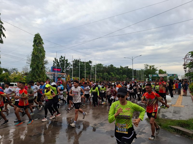 Kodim 0320 Dumai Gelar Lomba Prima Run 10K, Antusiasme Warga Tinggi