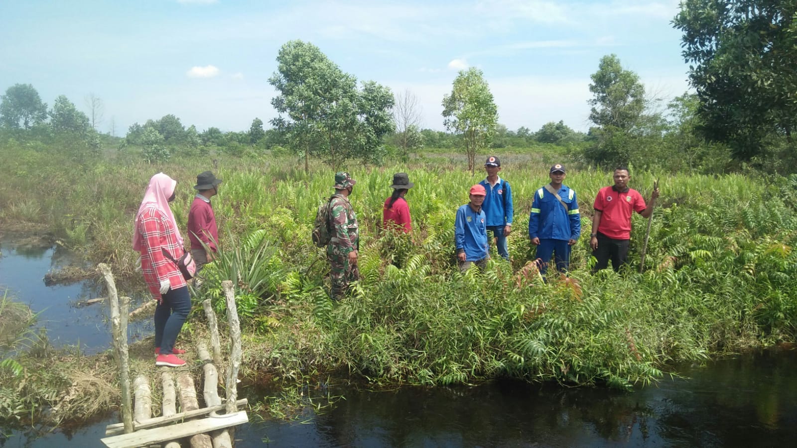 Serda Cerza Katno Melaksanakan Patroli Bersama BPBD