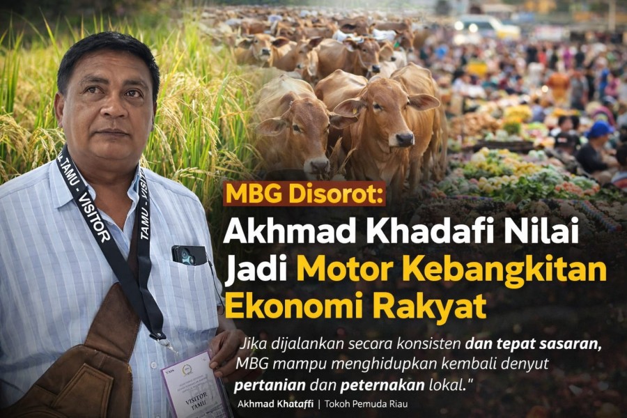 MBG Bikin Panas! Akhmad Khadafi Sebut Program Ini Kunci Kebangkitan Ekonomi Rakyat
