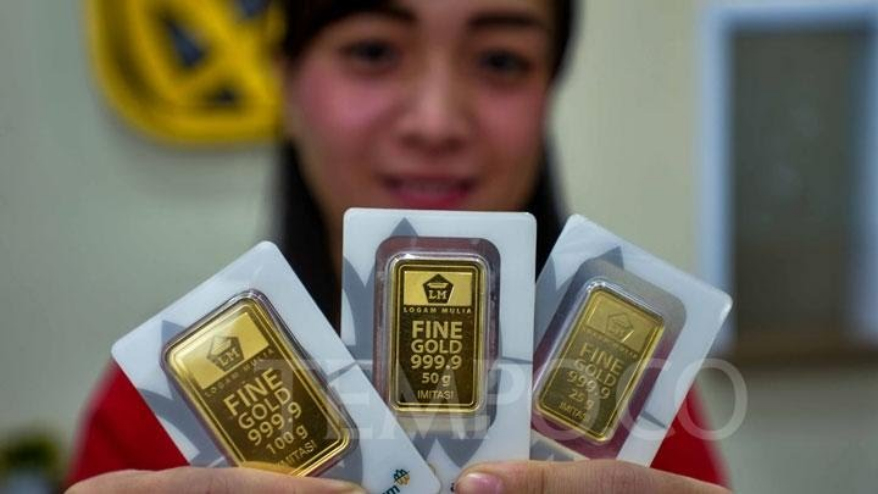 Rekor, Harga Emas Antam Tembus Rp 870 Ribu per Gram