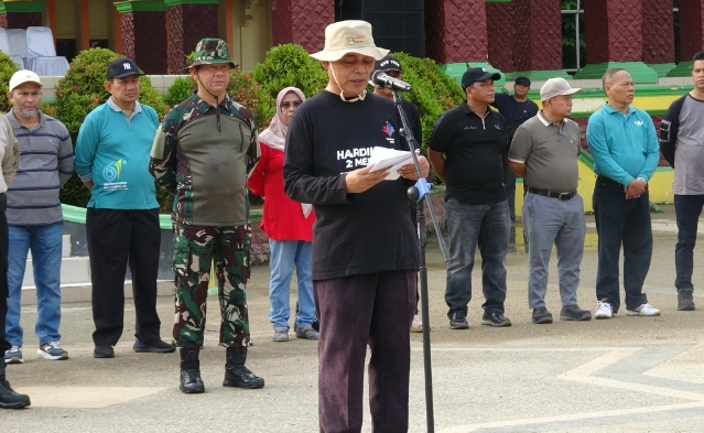 Bupati Pimpin Langsung Apel dan Gotong Royong Bersama Dukung Gerakan Indonesia Asri