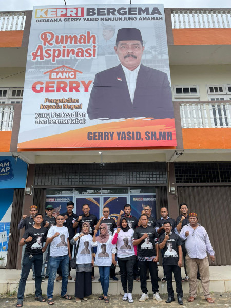 Tim Gerry Yasid Untuk DPD RI Gelar Rakor Pemenangan