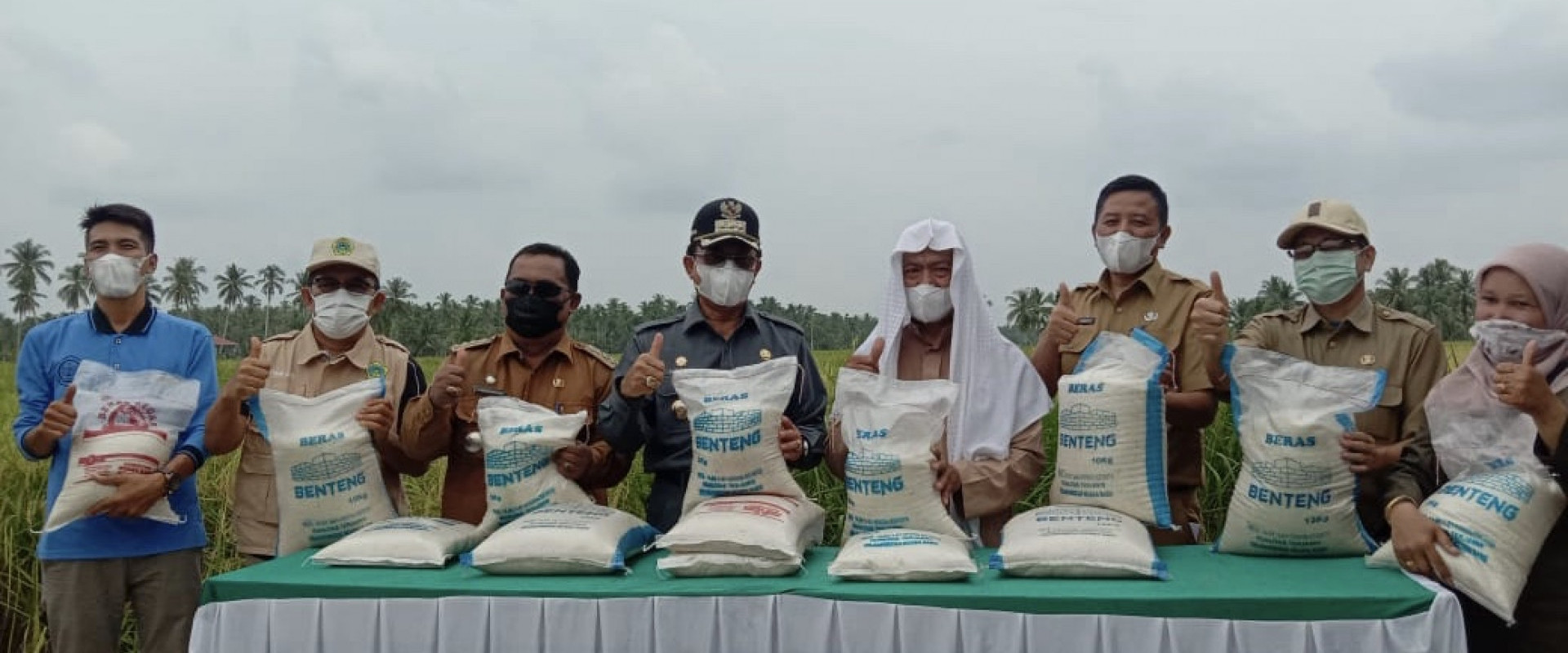 Bupati Wardan: Inhil Merupakan Salah Satu Penyumbang Beras di Provinsi Riau
