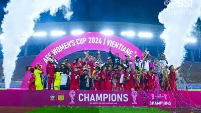 Pemain Timnas Putri Indonesia Borong Penghargaan di Piala AFF 2024