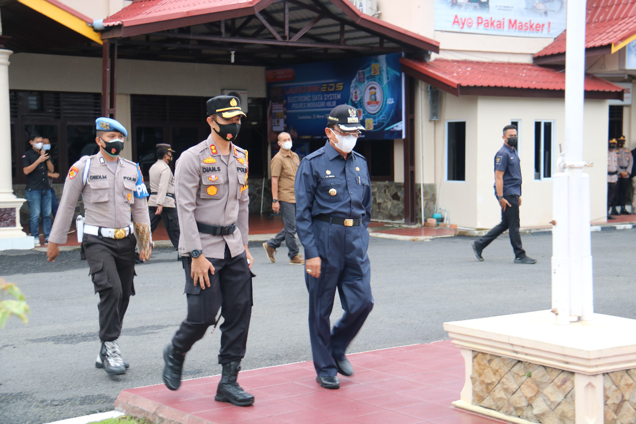 Polres Inhil Launching Aplikasi EDS