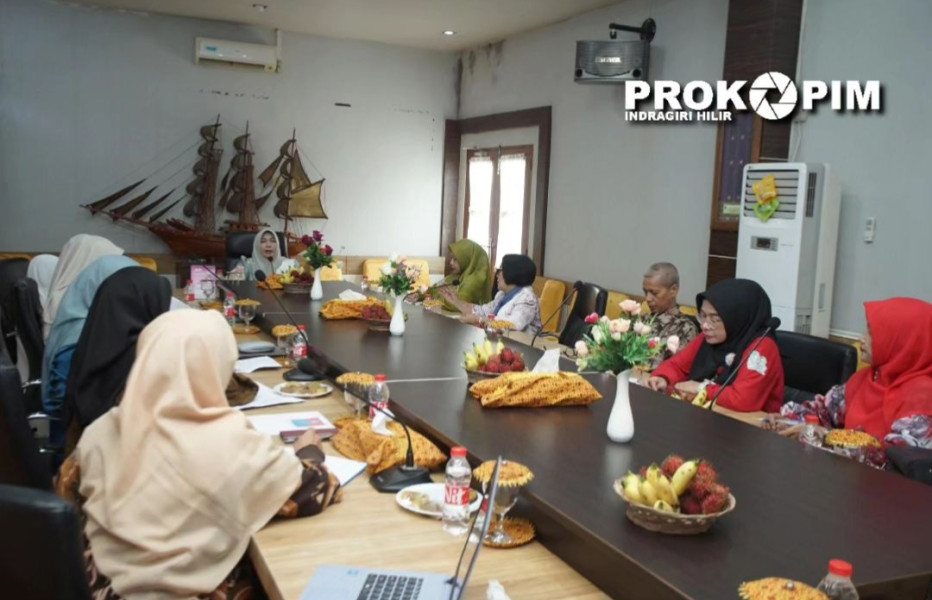 Dinkes Inhil Ambil Bagian Terkait Evaluasi dan Koordinasi Program Kegiatan TP PKK Inhil Tahun 2024