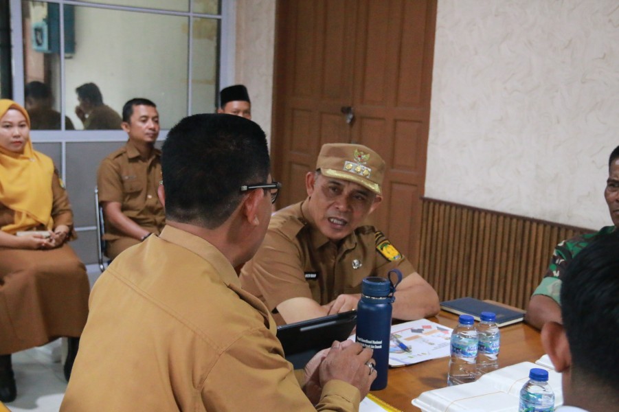 Bupati Inhil Ikuti Rakor Pengendalian Inflasi Daerah Tahun 2026