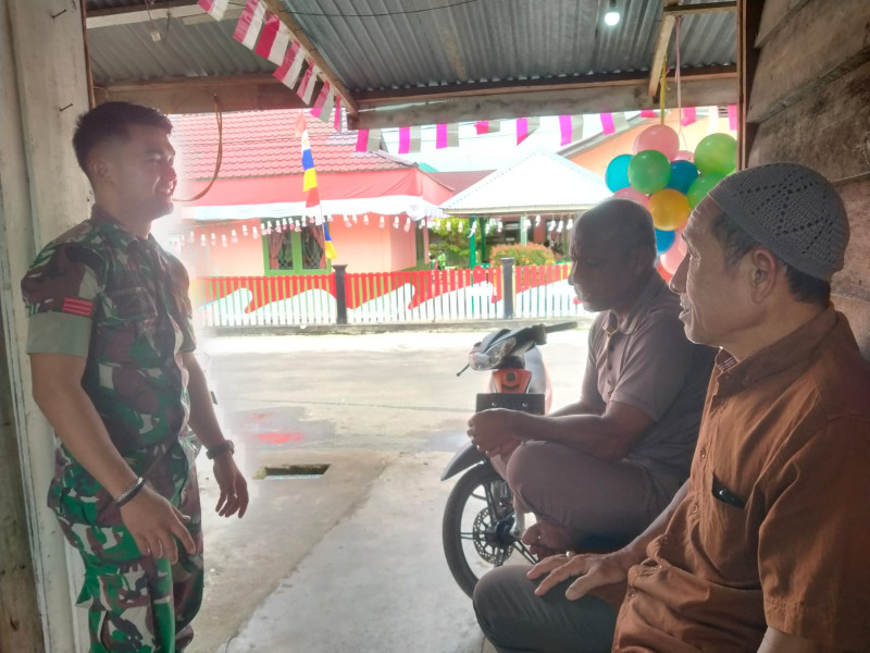 Koramil 06/Merbau Gencarkan Penguatan Pemahaman Pancasila di Teluk Belitung