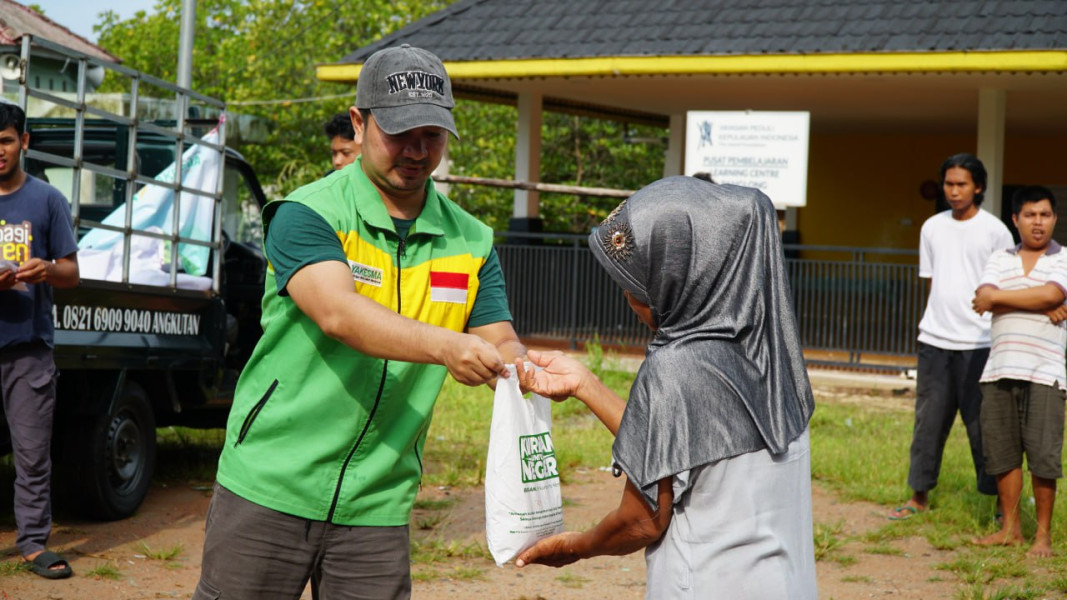 Laznas Yakesma kepri salurkan DAGING ''KURBAN UNTUK NEGERI''