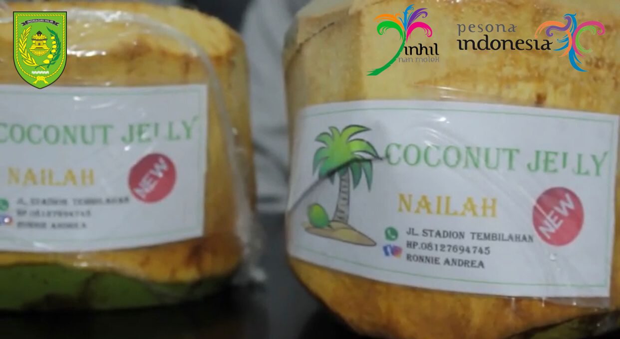 Coconut Jelly, Solusi Dagangan Praktis di Tengah Merosotnya Harga Jual Kelapa di Inhil