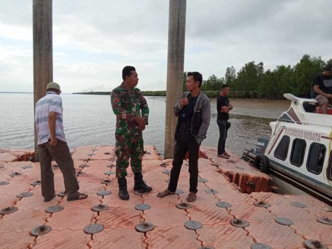 Pratu Rahmad Laksanakan Giat Komsos