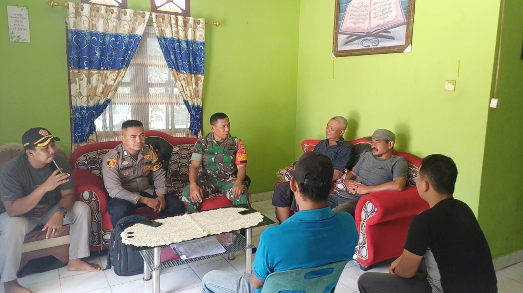 Serka M. Aslim Lubis Pererat Hubungan dengan Tomas di Kelurahan Gurun Panjang