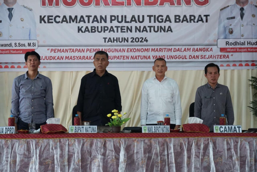 Buka Musrenbang Pulau Tiga Barat, Bupati Natuna : Pembangunan Harus Berorientasi Pada Kesejahteraan Masyarakat