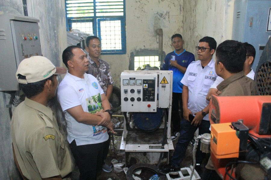 Bupati Labuhanbatu Tinjau Kilang Padi Tanjung Sarang Elang Kecamatan Panai Tengah