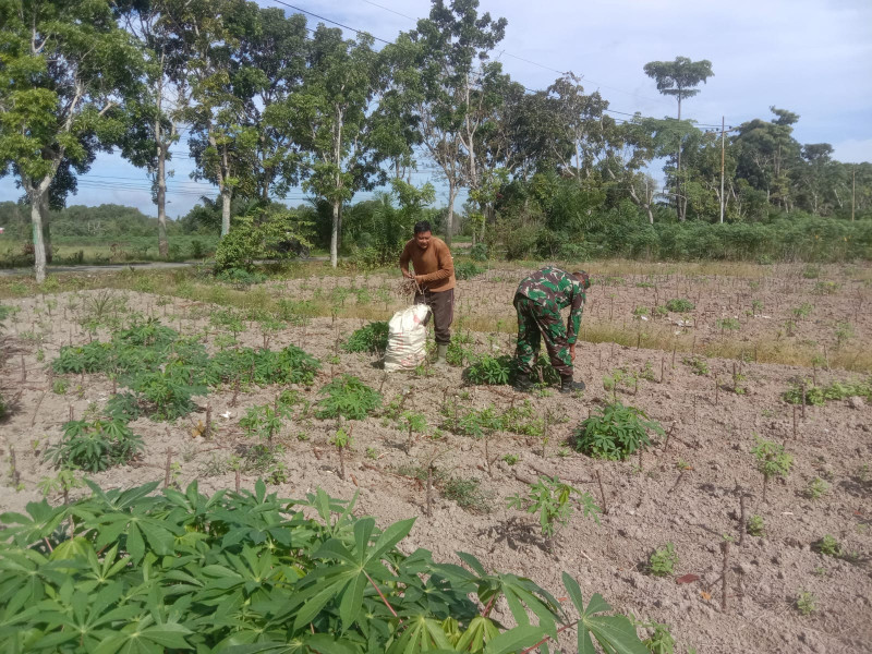 Serda Agustinus Kunjungi Petani Prapto