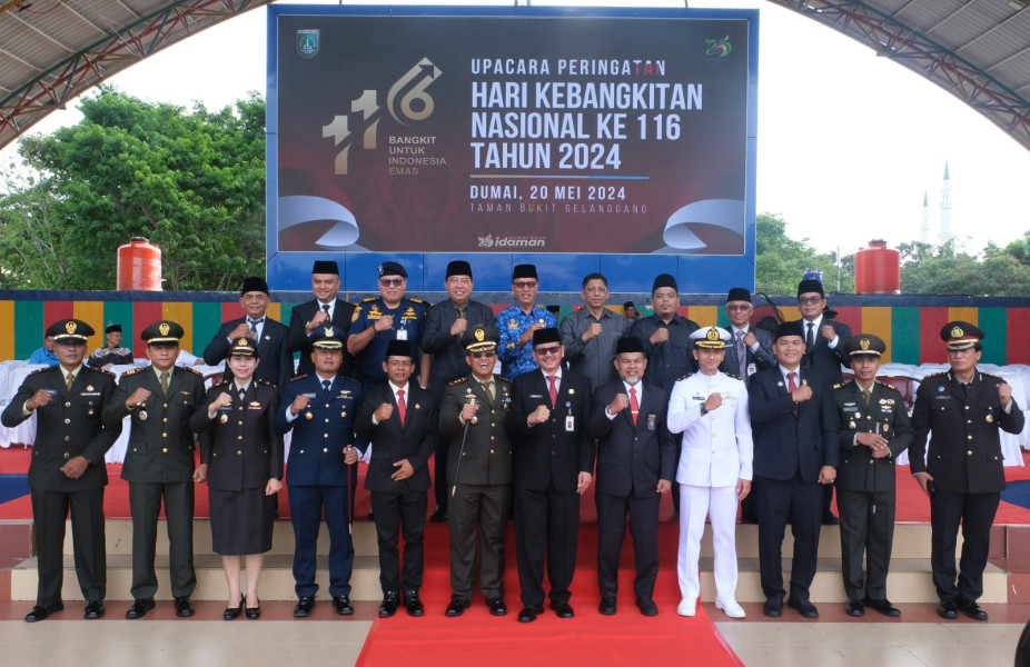 Hadiri Peringatan Hari Kebangkitan Nasional, Letkol Inf Antony Tri Wibowo Berharap Semangat Kebangsaan Tetap Dijaga