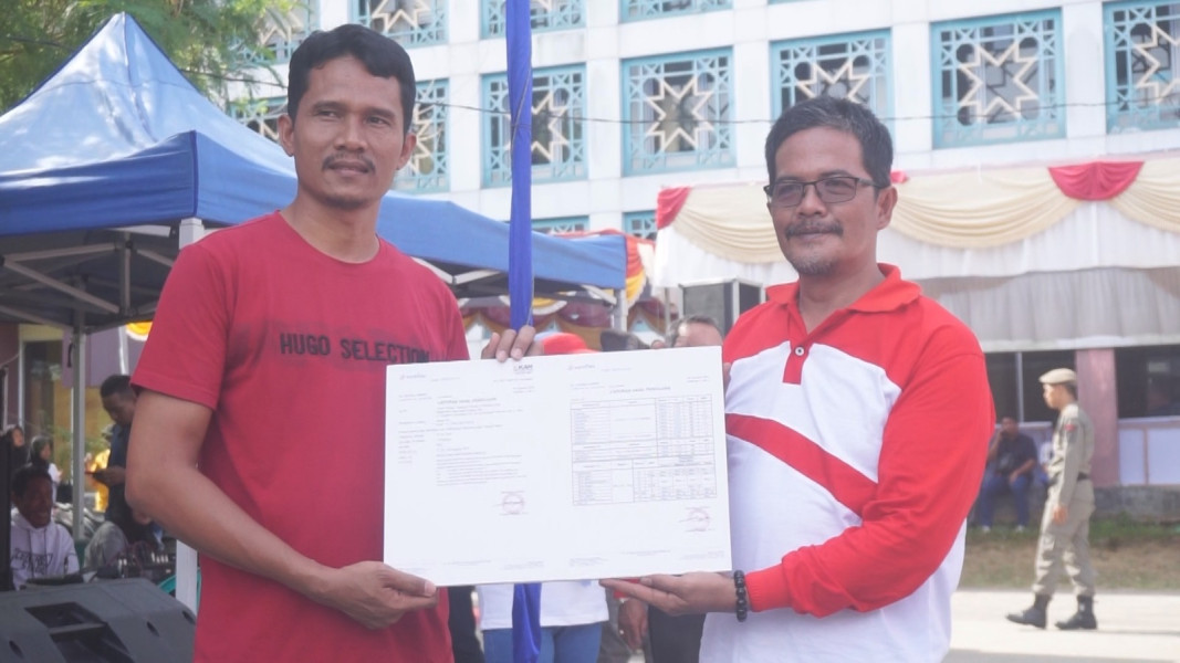 Beras Indragiri Hilir Resmi di Launching