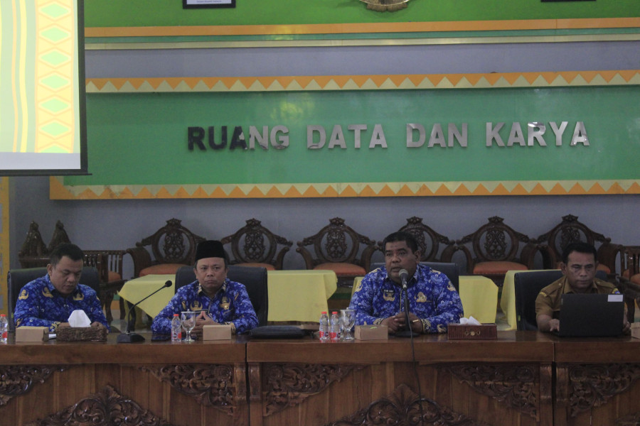 Pemkab Labuhanbatu Gelar Rapat Penyusunan LKjIP Tahun 2024